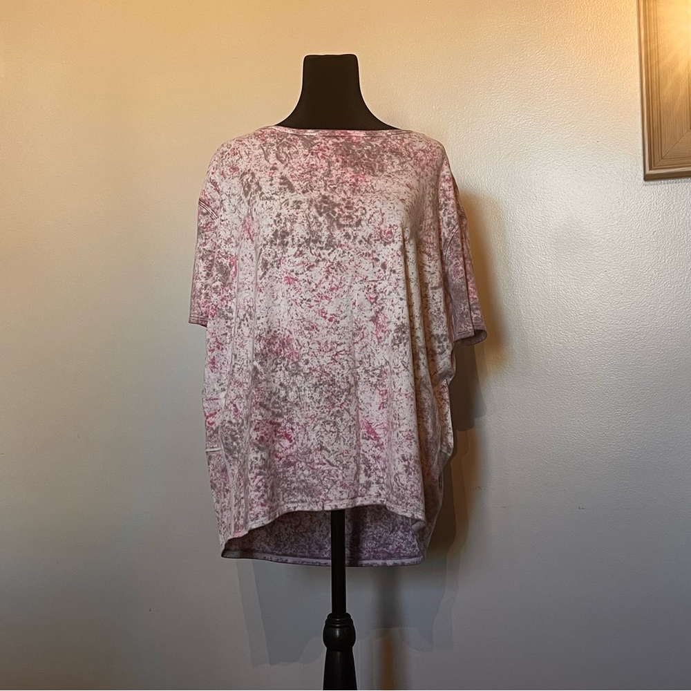 💜💜 Lululemon Purple Tie Dye oversized Tee - Active wear